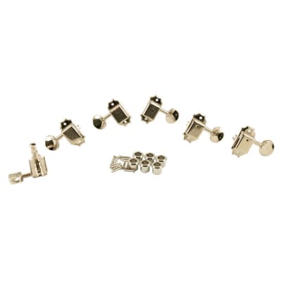 Kluson Traditional 3+3 Oval Metal Buttons Tuning Machines