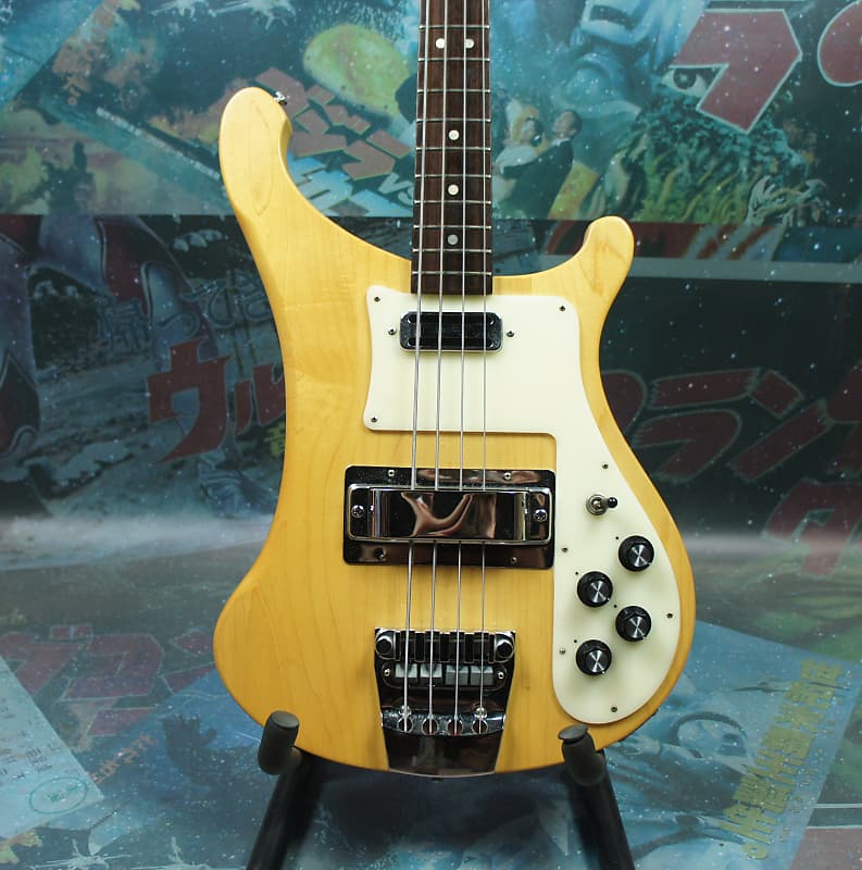 1978 Aria Pro II RB-700N Natural Bass Guitar (Rickenbacker