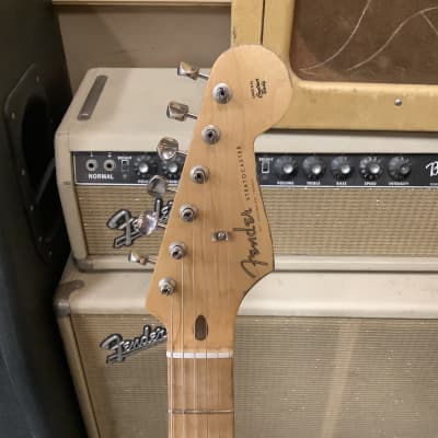 Brand New Fender Vintera 50’s Roadworn Stratocaster Fiesta Red Maple Neck image 3