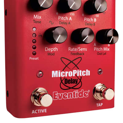 Eventide MicroPitch Delay Pedal 2021 - Red image 2