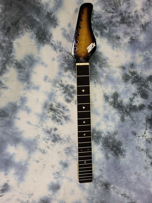 Vintage 1960's Zenon Japan Electric Rosewood Guitar | Reverb
