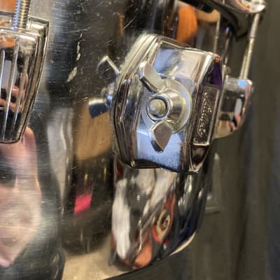 Frankie Banali's Quiet Riot, Ludwig 14x6.5" Timbale 1969 - Chrome over Aluminum image 11