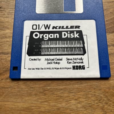 Korg 01/W Killer Organ Disk