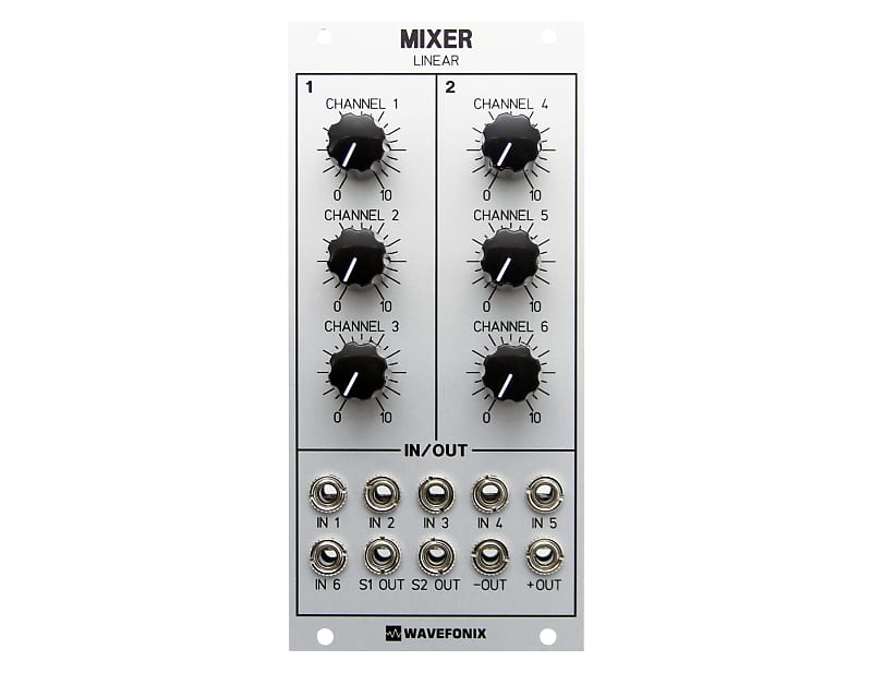 Wavefonix 6-Channel Linear Mixer image 1