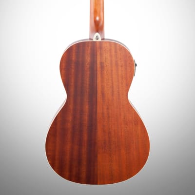 Ibanez PNB14E Performance Parlor Acoustic-Electric Bass Guitar, Open Pore Natural image 4
