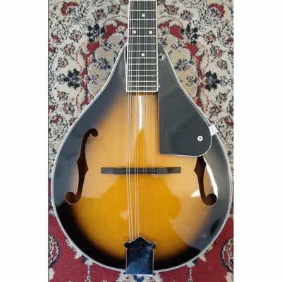 Gear4Music  Acoustic Mandolin + Gig Bag Pre-Owned in Yellow Sunburst image 2