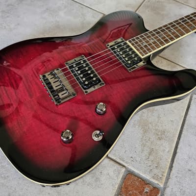 2023 Fender Telecaster Custom FMT HH - Black Cherry Burst image 2