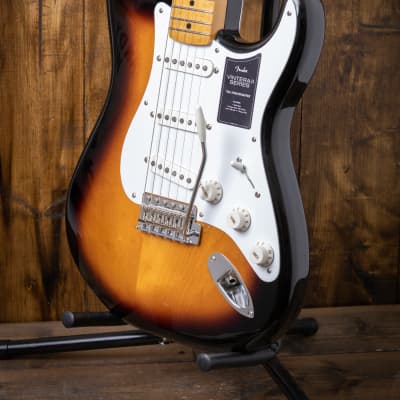 Mint Fender Vintera II '50s Stratocaster, Maple Fingerboard - 2-Color Sunburst image 4