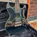Vintage 1985 1986 Fender Flame Standard Black Electric Guitar w OHSC & Strap 1980s