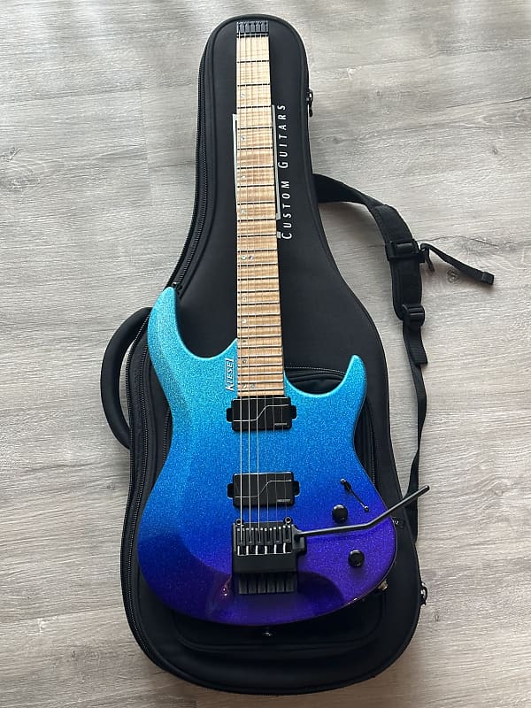 ギター Kiesel Guitar Osiris6 Kiesel Osiris 6 Lefty Poplar Burl Natural – Ish Guitars