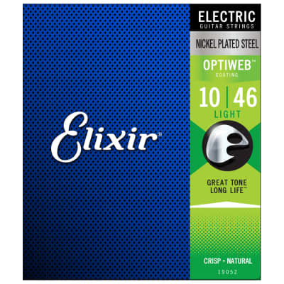 Elixir OPTIWEB Nickel Electric — 19052 Light .010-.046 image 2
