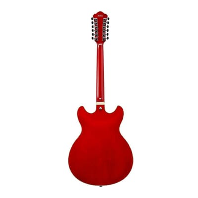 Ibanez AS Artcore 12-String Electric Guitar (Right-Handed, Transparent Cherry Red) image 4