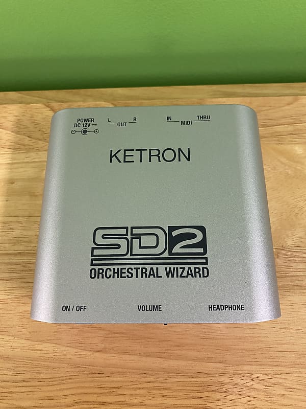 Ketron SD2 Orchestral Wizard Sound Module Reverb