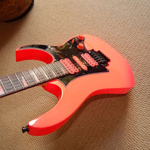 Ibanez 25th Anniversary RG 550 Shocking Pink Reverb