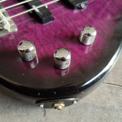1990's Fernandes Japan FRB-40 PJ Revolver Bass (Purple