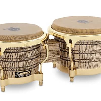 JCR Percussion Bongo Drums USA Wood Bongos 6.5