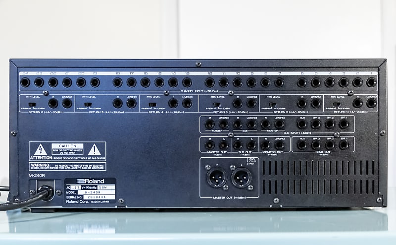 Roland M-240R 24 Channel Line Mixer | Reverb