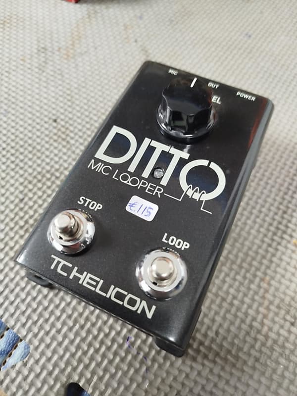 TC Helicon Ditto Mic Looper 2015 - 2021 - Gray image 1