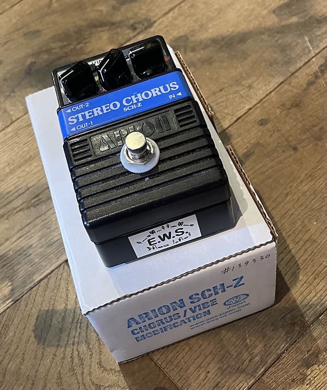 EWS Arion Modified SCH-Z Chorus & Vibe Pedal ~ Secondhand
