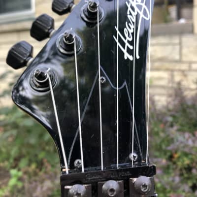 Fender Heartfield  1990 Montego Black w Hardshell Case image 8