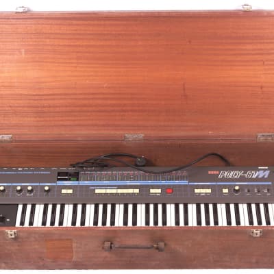 Korg Poly-61M Analogue Programmable Polyphonic Synthesizer + Wooden Case