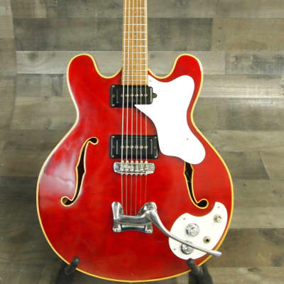Mosrite Celebrity I 1967 Cherry WITH GIG BAG image 3
