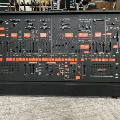 ARP 2601 MkII 2600 Series Monophonic Analog Semi-Modular Synthesizer with 3604 Keyboard 1977 - 1979 - Black / Orange