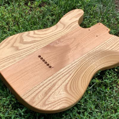 All-Natural Series: Alder & Catalpa Tele (Woodtech, USA) Finished in Natural Linseed Oil & Beeswax image 14