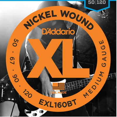 D'Addario EXL160BT Nickel Wound Bass Guitar Strings, Balanced Tension Medium,... image 2