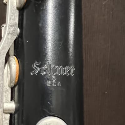 FREE SHIPPING SELMER BASS CLARINET AND CASE image 3