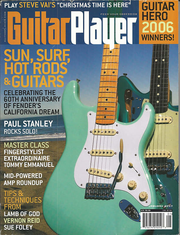 Guitar Player-Magazine January, 2007 image 1