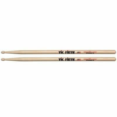 6 Pairs Vic Firth X5A Wood Tip American Classic Extreme 5A Drumsticks image 3