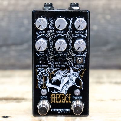 Empress Effects Heavy Menace Three Versatile Distortion Modes Effect Pedal for sale