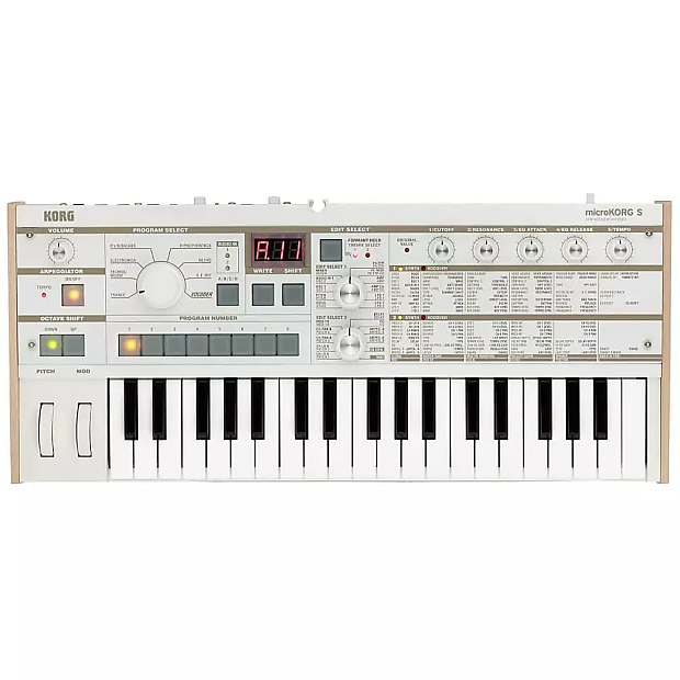 Korg microKorg-S 37-Key Synthesizer/Vocoder | Reverb