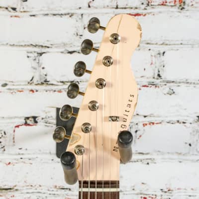 Nash E-63 Pine Electric Guitar Shell Pink Serial # MAN-56 image 5