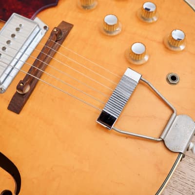 1960s Kay Pro P-3 Thinline Doublecut Vintage Guitar Barney Kessel Kleenex Box w/ Case, Swingmaster image 8