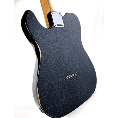 Fender Brad Paisley Esquire 2020 Road Worn Black Sparkle image 11