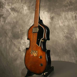 Univox 'Lectra U1970F Fretless Bass 1970's image 7
