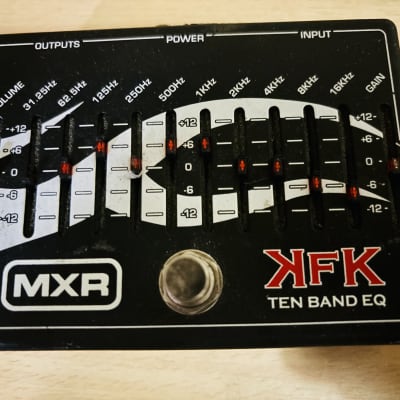 Reverb.com listing, price, conditions, and images for mxr-kfk1-ten-band-eq