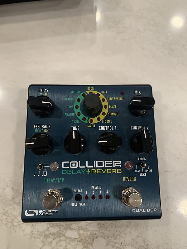 Source Audio SA263 Collider Delay + Reverb 2010s Blue Reverb