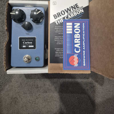 ギター Browne Amplification Carbon V1 ギター Browne Amplification Carbon V1 The Carbon Overdrive