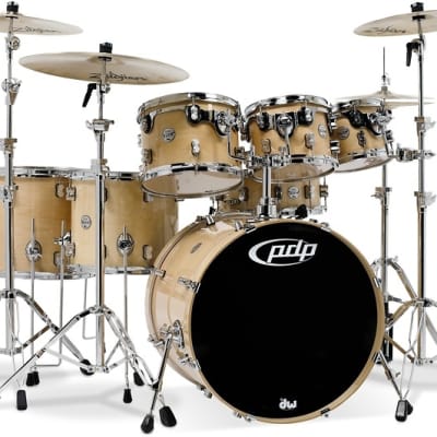 PDP Concept Maple Shell Pack - 7-Piece - Natural Lacquer image 1