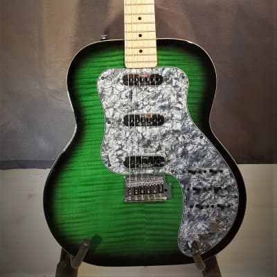 Burns Steer Custom 2002 Unique protype model Brian May green Special image 3
