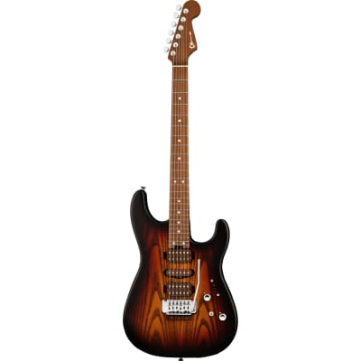 Charvel Guthrie Govan MJ San Dimas SD24 CM Electric Guitar (with Case), 3-Tone Sunburst for sale