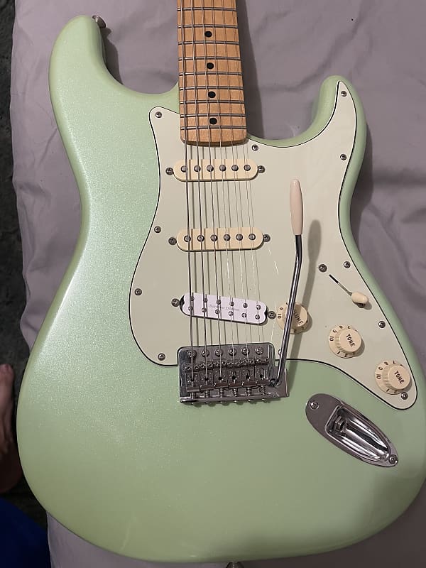 【2018年製】PLAYTECH ST250II Rose Surf Green Fender Stratocaster Special Edition 2018 - Surf Green | Reverb