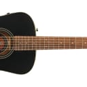 Fender Joe Strummer Campfire Acoustic Guitar Walnut Fingerboard, Matte Black w/ Gigbag