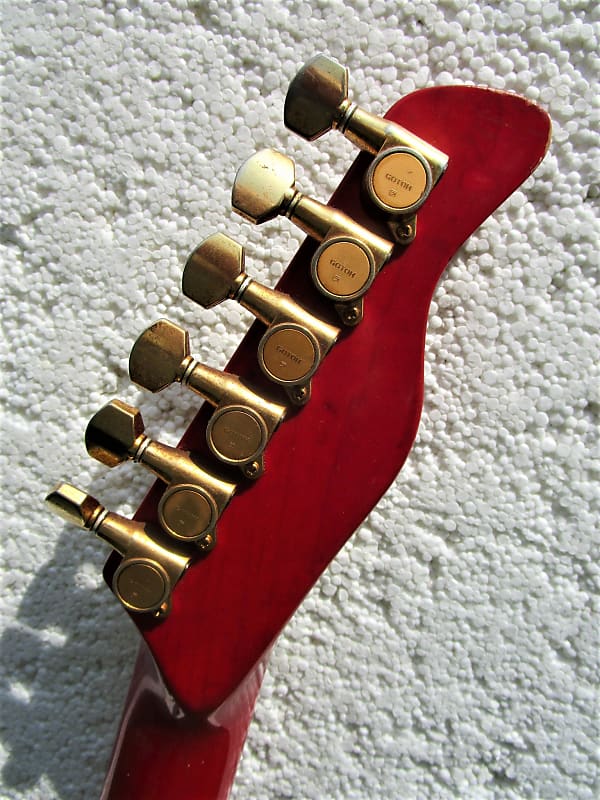 Fernandes LA-85 KK Guitar, 1990's, Red, Coil Tap, Gig Bag Fernandes LA-85 KK Guitar, 1990's, Red, Coil Tap, Gig Bag