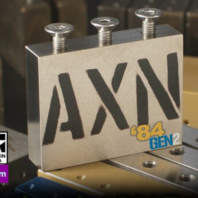 AXN™ MODEL-'84 NICKEL PLATED BIG BLOCK Floyd Rose Sustain Block image 1