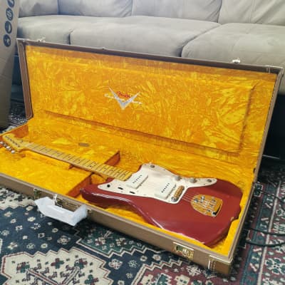 Fender Custom Shop Limited Edition Custom Jazzmaster Relic - Maple Fingerboard, Cimarron Red image 23