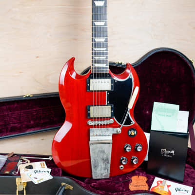 Gibson Custom Shop '61 SG Les Paul Standard Reissue with Maestro VOS 2009 Cherry w/ OHSC for sale